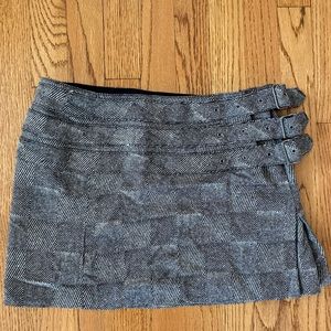 Rocker glam mini skirt
